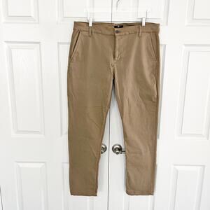 7 For All Mankind Men's Khaki Chino Slim Pants